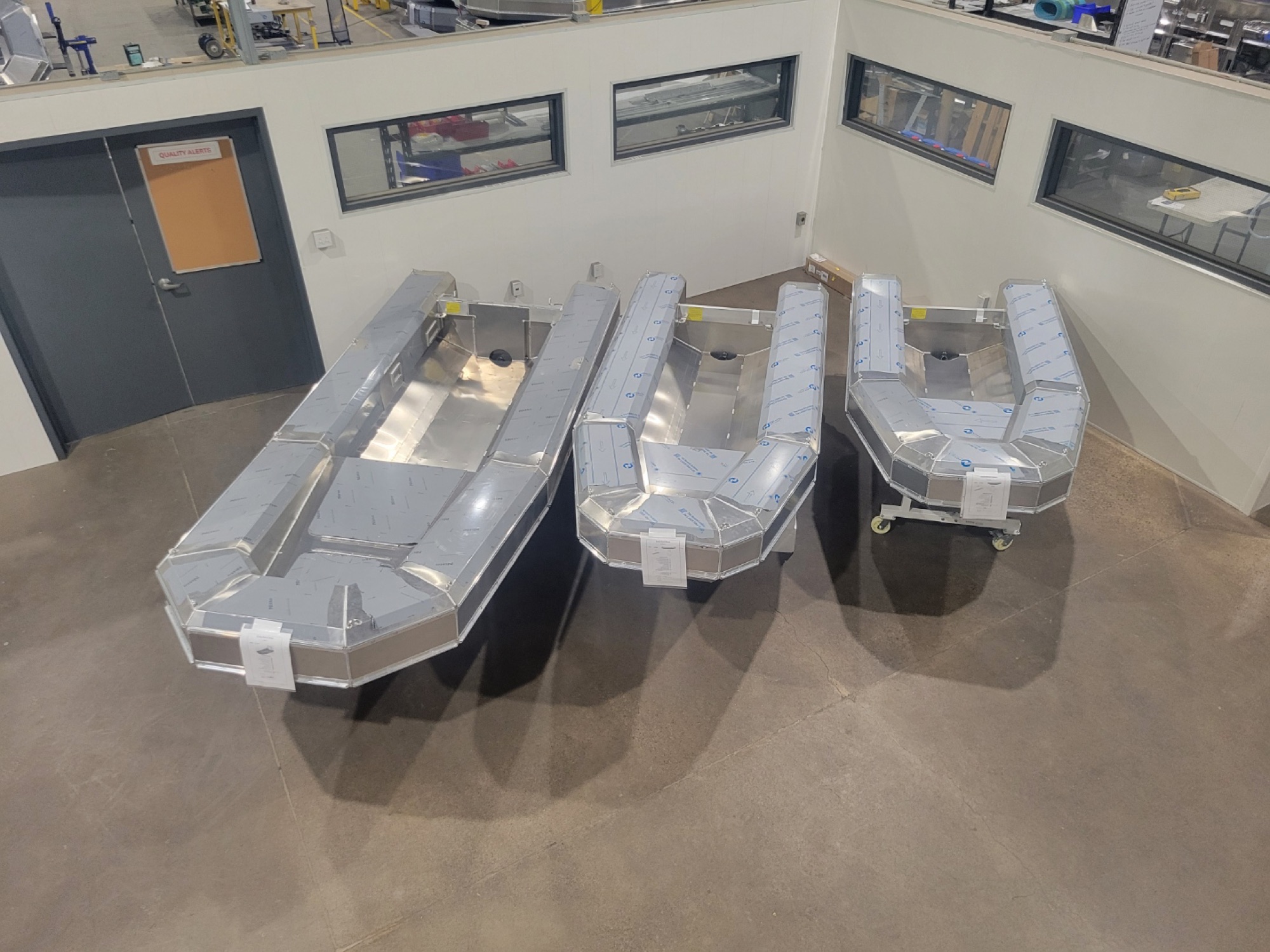 Precision fabricated stainless assemblies for custom equipment