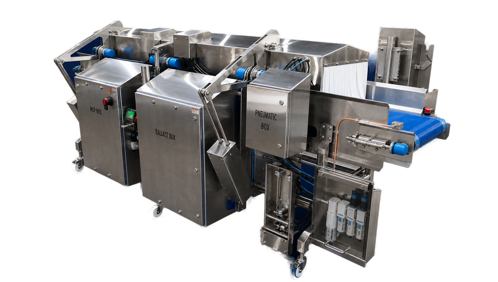Custom stainless machine built for product production